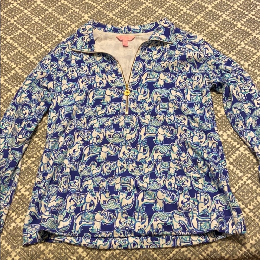 Lilly Pulitzer Skipper Popover in “Joy Ride”